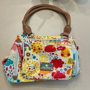 Lilly Bloom Green Living Shoulder Pocketbook